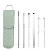 Stainless Steel Earpick Ear Cleaner Spoon Kit for Ear Wax Removal