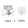 Kitchen and Bathroom Wall Hook Organizer - Multi-Purpose Storage