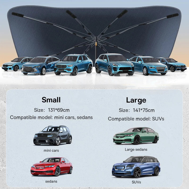 Baseus Foldable Car Windshield Sunshade for Tesla Model 3 Y