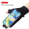 Waterproof Winter Fishing Gloves with 2-Finger Flip for Men and Women
