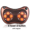 Massage Pillow - 3 Speeds Head, Neck, Back & Shoulder Massager