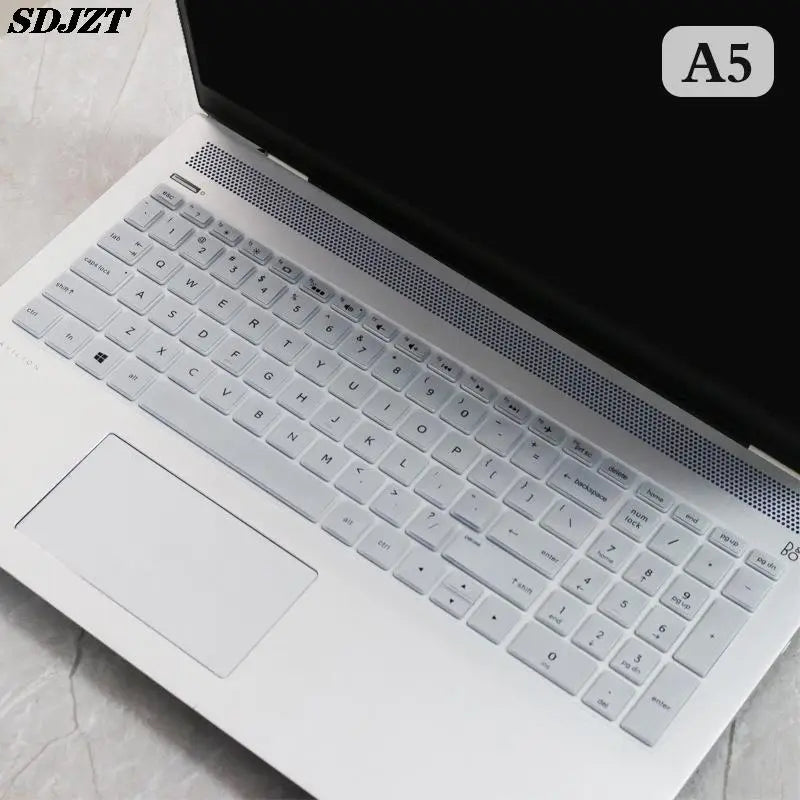 Silicone Keyboard Cover Protector for 15.6" HP Pavilion Laptops