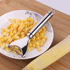 Stainless Steel Corn Peeler and Thresher - Kitchen Tool for Easy Corn Removal