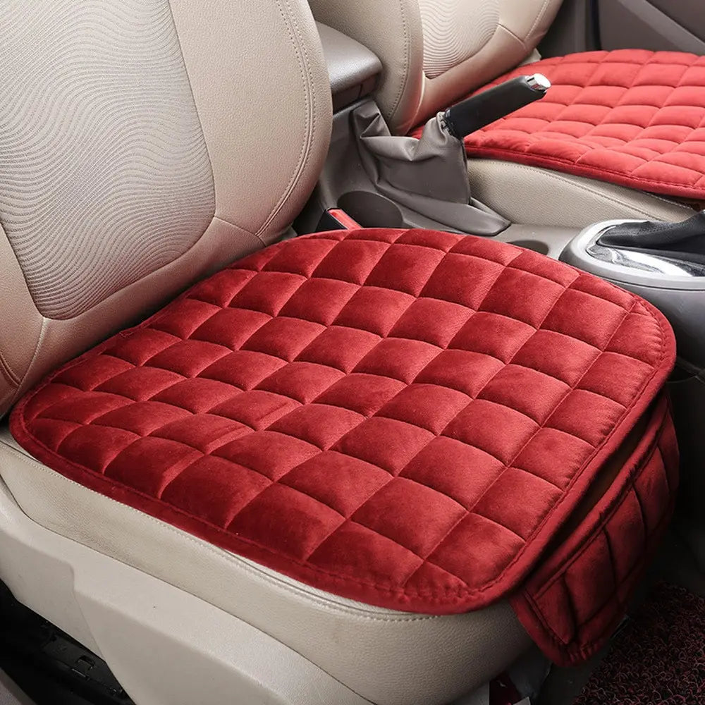 Winter Car Seat Cover - Universal Anti-Slip Cushion for Warmth and Protection