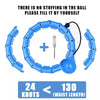 Adjustable Weighted Slimming Hoop for Abdominal Exercise at Home
