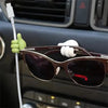 Hand-Shaped Rubber Holder for Glasses, Cables, and Accessories - Black