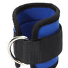 D-Ring Ankle Anchor Strap for Gym Cable Attachments and Leg Exercises