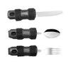 Thickened Disabled Tableware with Anti-Shake Strap - Eating Aid for Stroke Patients