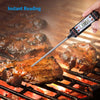 Digital Kitchen BBQ Food Thermometer for Meat, Candy, and More - White
