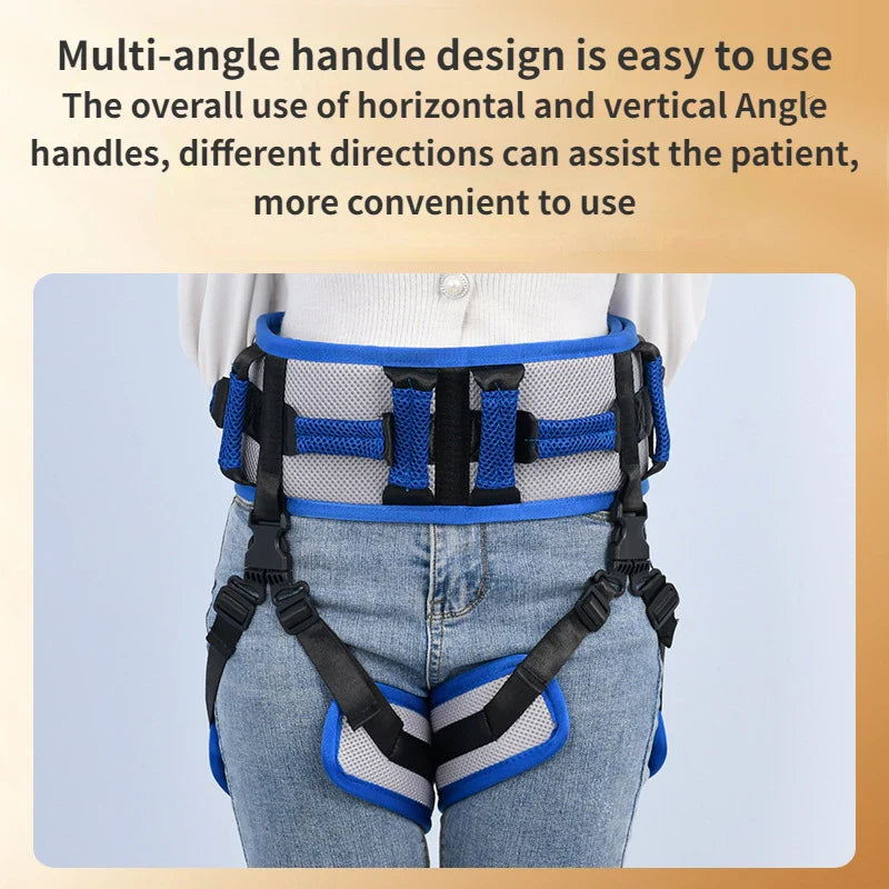Elderly Transfer Shift Belt for Bedridden and Wheelchair Users