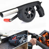 Hand Crank Blower - Fire Blower, BBQ/Barbeque Booster