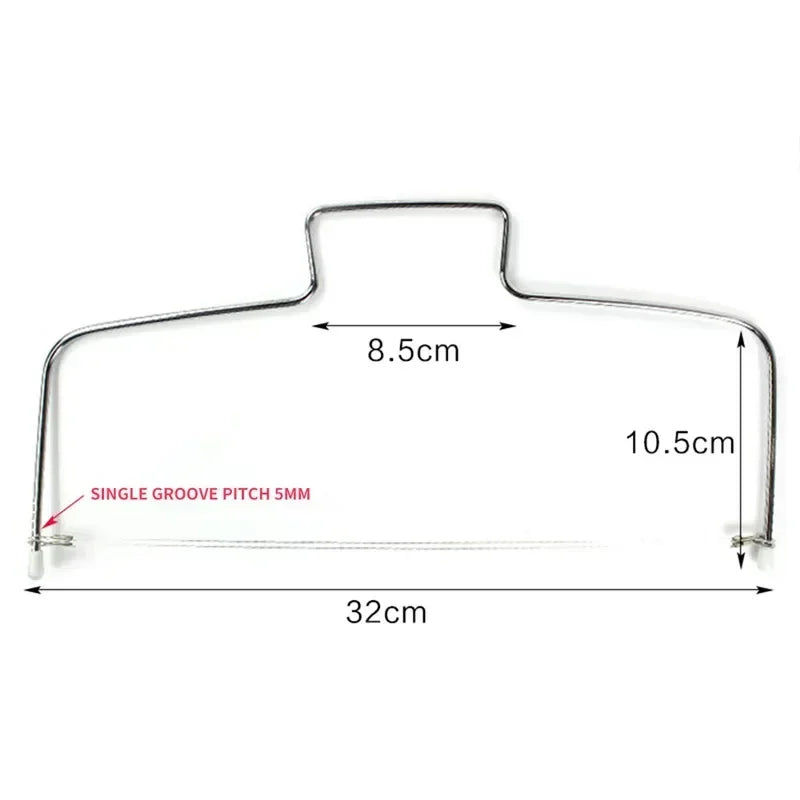 Adjustable Double Line Cake Slicer for Cake Decorating