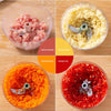 Multi-Function Hand-Pull Garlic Press for Kitchen Cooking