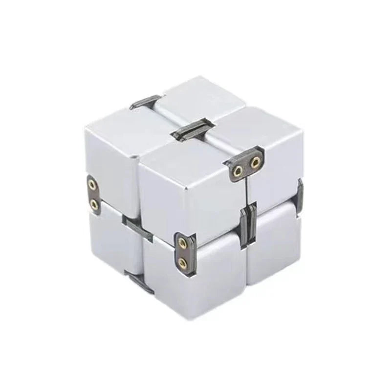 Metal Infinite Magic Cube - Stress-Relief Fidget Toy