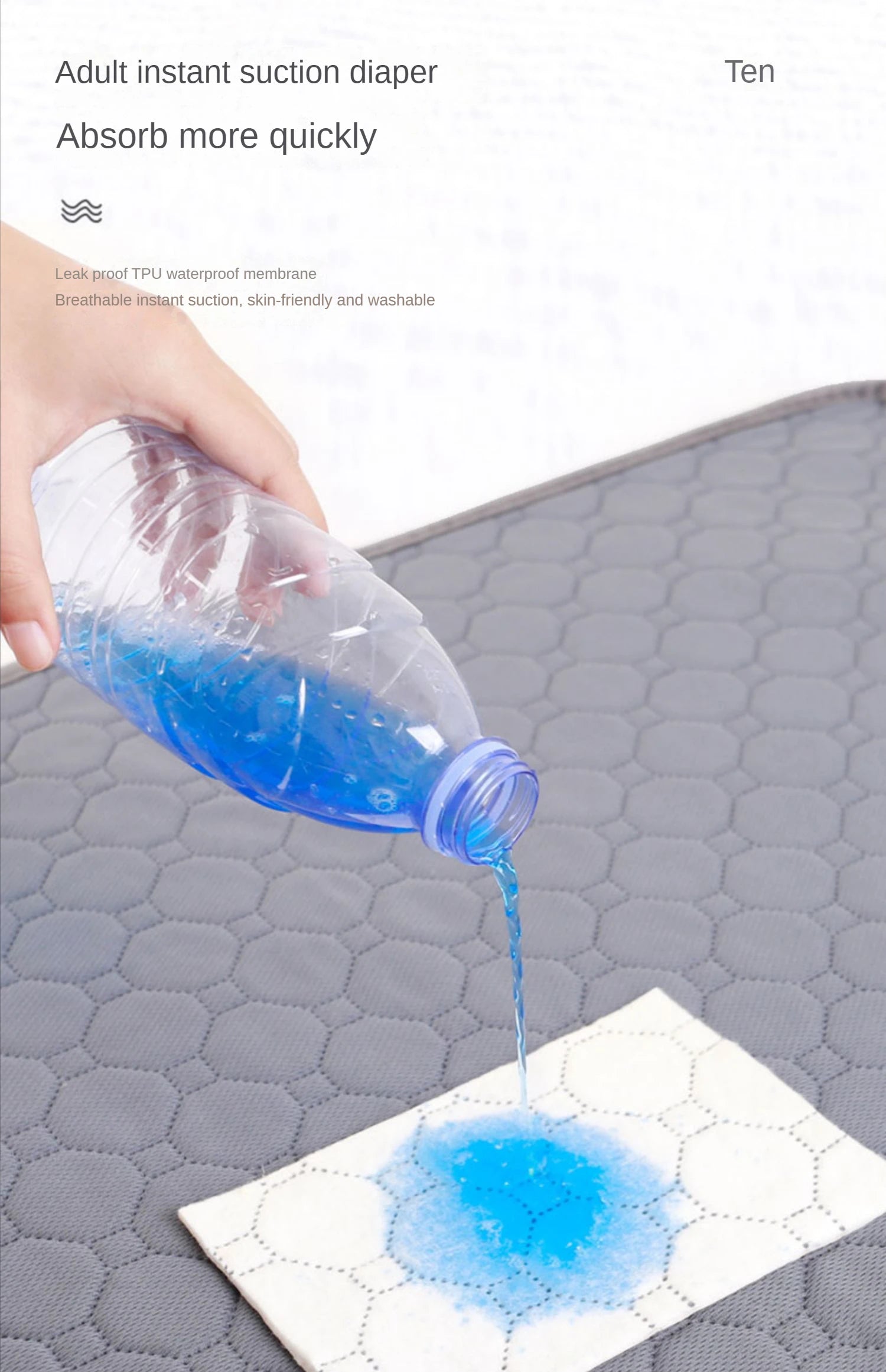 Essential Urine Changing Pad for Bedridden Seniors with Paralyzed Limbs