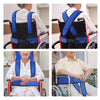 Wheelchair Fall Prevention Safety Seat Belt with Shoulder Fixing Straps for Elderly Patients