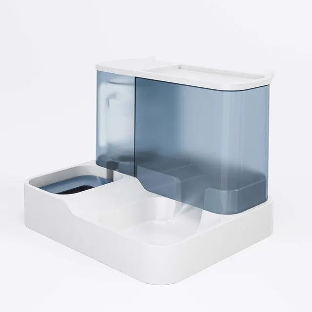 Large Capacity Automatic Pet Food and Water Dispenser