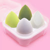 4pcs Versatile Makeup Sponge Powder Puffs: Beauty Essentials