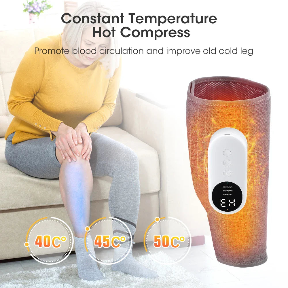 Calf Massager with Air Pressure: Pain Relief and Circulation Enhancement