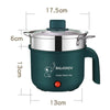 Mini Electric Cooker Pot - Non-Stick, Single/Double Layer, Multifunction