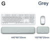 Ergonomic Keyboard and Mouse Wrist Rest for Office Comfort