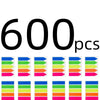 840Pcs Writable Sticky Index Tabs - Colorful Page Markers for School and Office Supplies