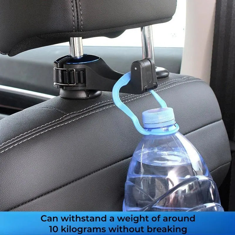 2-in-1 Car Hook and Phone Holder