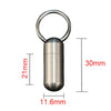 Mini Waterproof Stainless Steel Pill Box - Outdoor EDC Survival Container