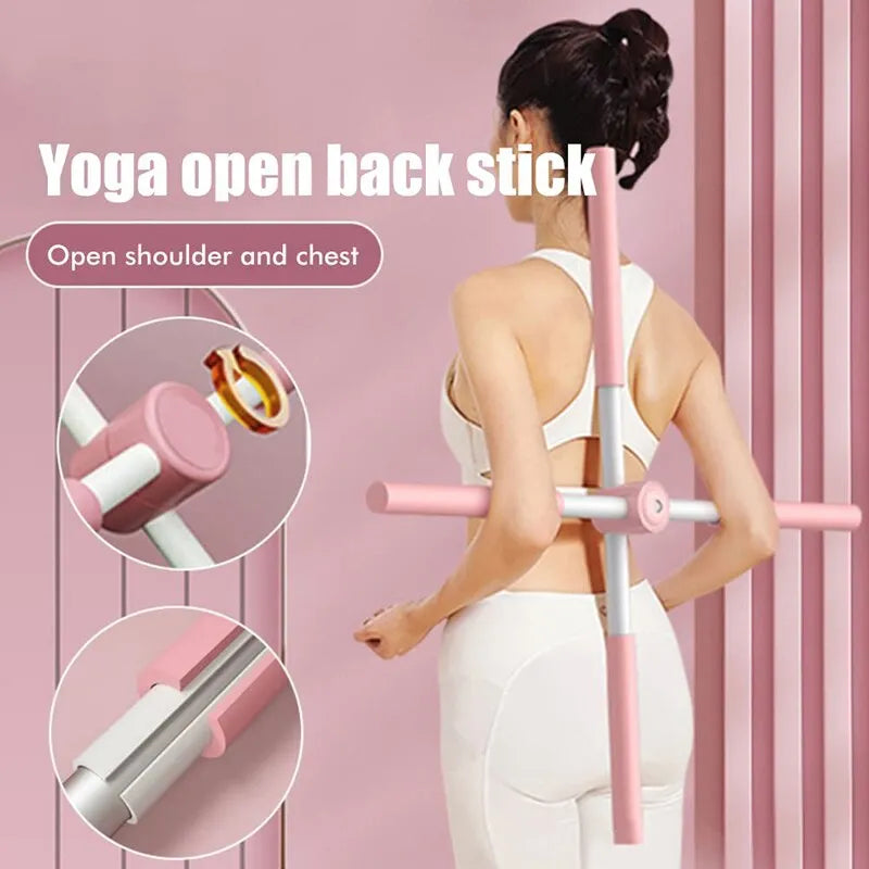 Adjustable Yoga Posture Corrector Stick