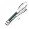 Non-Slip Stainless Steel Kitchen Food Tongs in Various Sizes