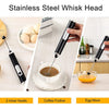 Handheld Electric Whisk - Rechargeable USB Mixer - FREE FROTHER ATTACHMENT