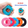 Adjustable Silicone Hand Grip for Fitness - Pink 20-30