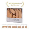 DIY Wooden Train Track & Building Blocks Expansion Set - Educational Toy for Kids