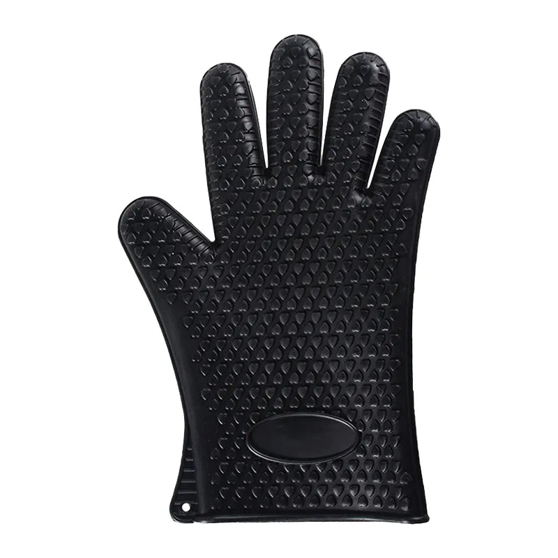 HeatShield Pro: 230°C Heat Resistant Silicone Oven and BBQ Gloves