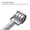 Stainless Steel Handheld Meat Tenderizer Roller for Steak and Pork