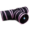 Kitty Tunnel Tube Pet Toy with Peek Hole