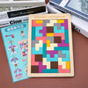 3D Wooden Puzzle Toy for Children - Color and Shape Cognition Brain Game