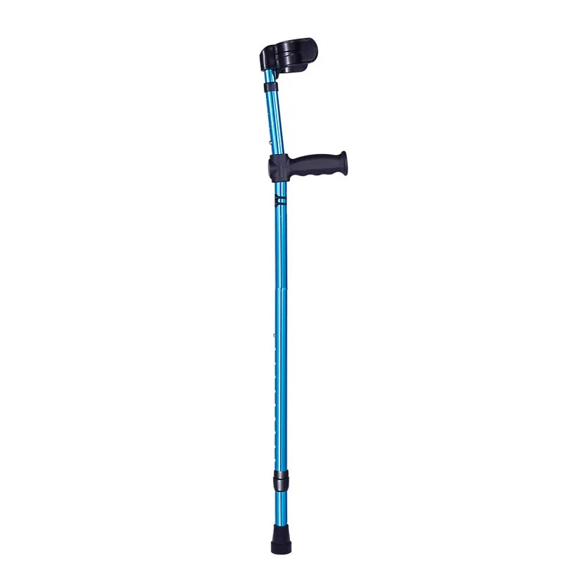 Portable Aluminum Alloy Folding Underarm Cane for Disabled Seniors