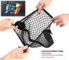 Car Rear Trunk Storage Net - Elastic Mesh Bag with Magic Sticker
