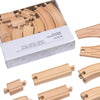 DIY Wooden Train Track & Building Blocks Expansion Set - Educational Toy for Kids