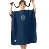 Hooded Microfiber Swim Cover-ups for Kids - Quick Dry Beach Poncho Towels