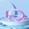 Large Frame Children's Swimming Goggles with Anti-Fog and Earplugs
