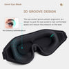3D Memory Foam Sleep Mask for Light Blockout