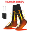 Rechargeable Heated Socks for Winter Sports
