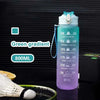 800ML Motivational Sports Water Bottle with Time Marker
