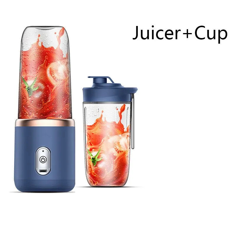 Portable Electric Juicer and Smoothie Blender