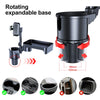 Dual Cup Holder Expander Tray with Phone Holder for Car Seats