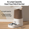 ROJECO Automatic Cat Feeder with Remote Control and WiFi