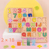 Load image into Gallery viewer, Wooden Shape Matching Puzzle Toy