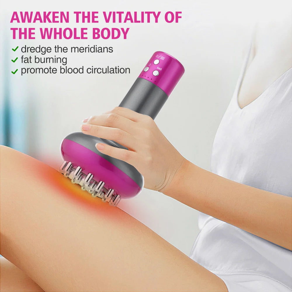Electric Meridian Brush for Anti-Cellulite Body Slimming